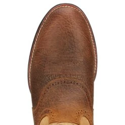 Ariat Men's Heritage Stockman Boot 11 Ariat Men's Heritage Stockman Boot -Western Edge 10002247 toe