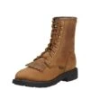 Ariat Men's Cascade 8" Lace Up Work Boot 1 Ariat Men's Cascade 8" Lace Up Work Boot -Western Edge 10002418 3 4 front