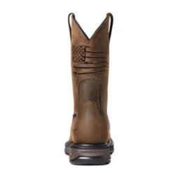 Ariat Men's WorkHog XT Patriot Boot -Western Edge 10036002 heel