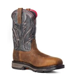 Ariat Men's WorkHog VentTEK Boot -Western Edge 10036005 medial