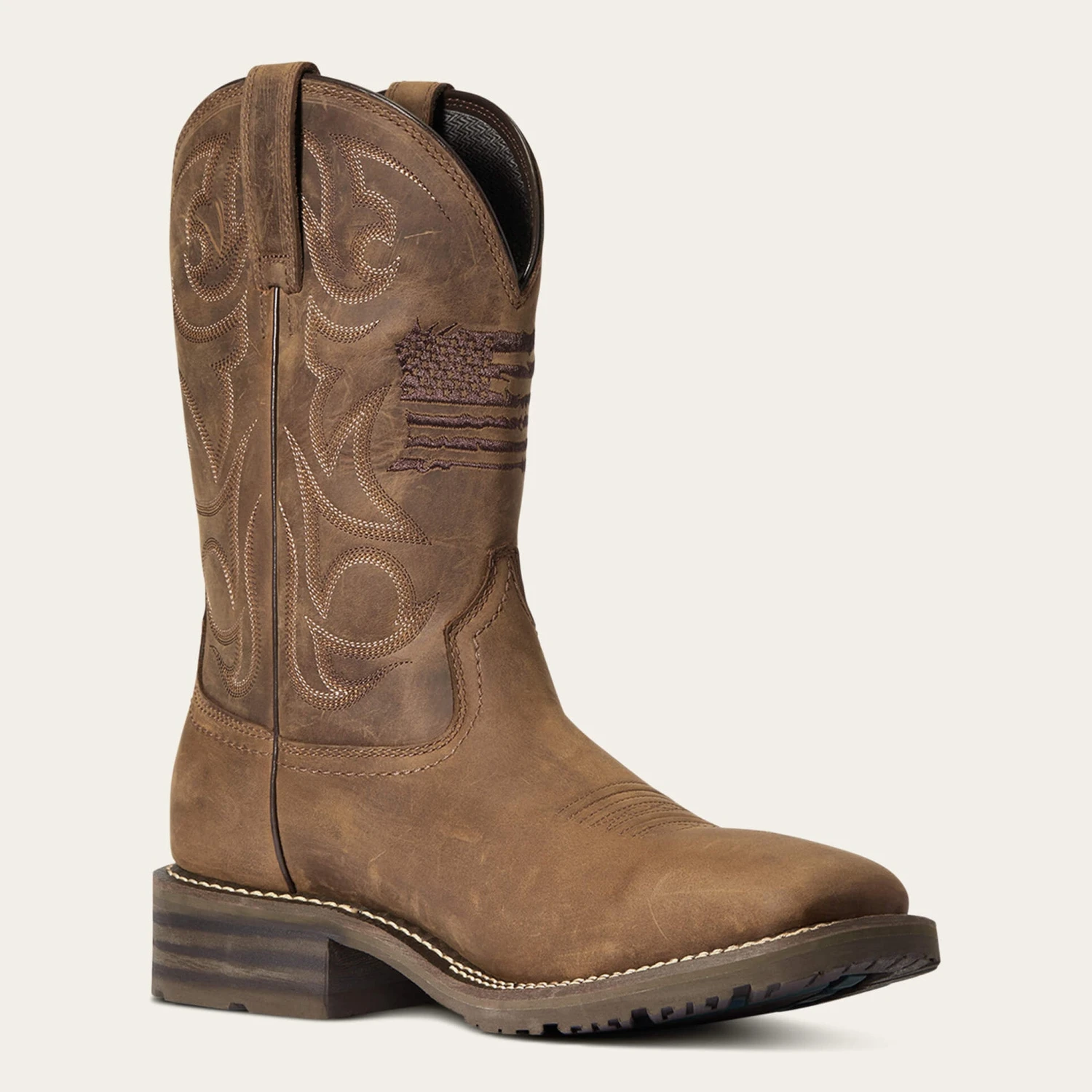 Ariat Men's Hybrid Patriot Waterproof Work Boot 5 Ariat Men's Hybrid Patriot Waterproof Work Boot - Image 3