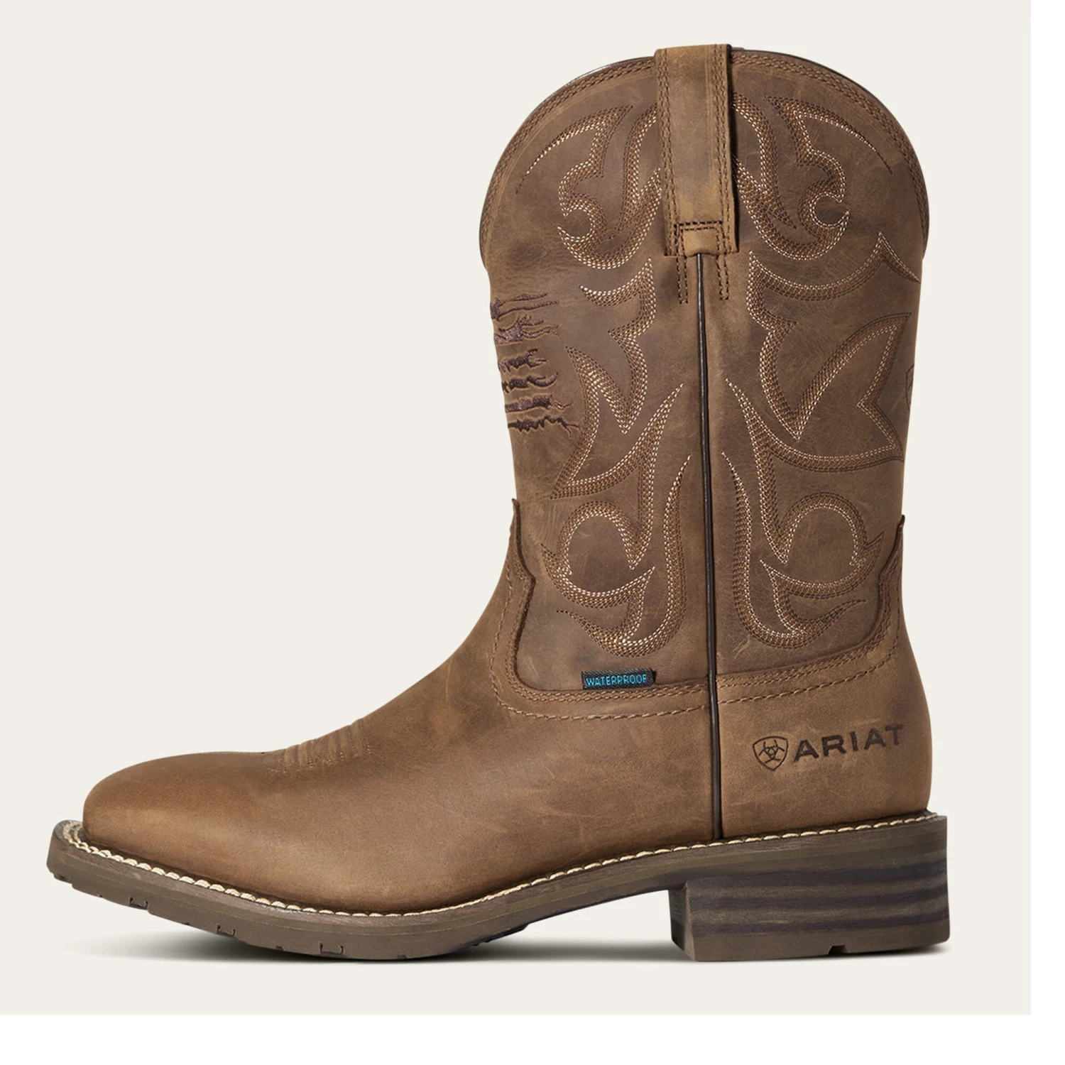 Ariat Men's Hybrid Patriot Waterproof Work Boot 6 Ariat Men's Hybrid Patriot Waterproof Work Boot - Image 4