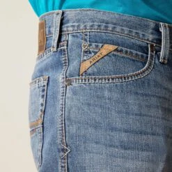 Ariat Men's M4 Landry Straight Jeans 11 Ariat Men's M4 Landry Straight Jeans -Western Edge 10041098 03 warm