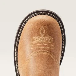 Ariat Brown Fatbaby Boots -Western Edge 10044537 toe warm