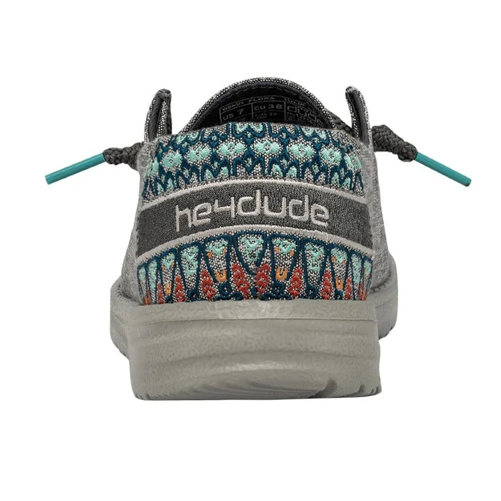 Heydude Hey Dude Wendy Flora Tulip Grey 6 Heydude Hey Dude Wendy Flora Tulip Grey - Image 4