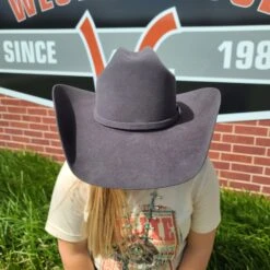 American 7X Steel Grey Felt Hat -Western Edge 20200506 154637