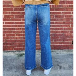 KanCan High Rise Wide Leg Trouser -Western Edge 20221116 132936