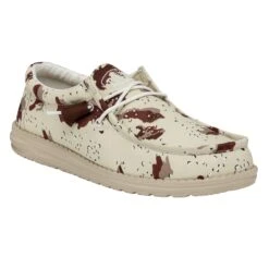 Heydude Hey Dude Men's Wally Ripstop D Camo -Western Edge 40004 979 WALLYCAMOUFLAGE DESERTCAMO RIGHTANGLE