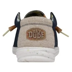 Heydude Hey Dude Men's Wally Eco Sox Orion Blue -Western Edge 40008 4MT WALLYSTRETCH ORIONBLUE RIGHTBACK