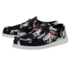 Heydude Hey Dude Wally Palm Navy -Western Edge 40016 410 WALLYPALM NAVY PAIRSIDE