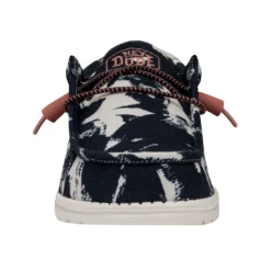 Heydude Hey Dude Wally Palm Navy -Western Edge 40016 410 WALLYPALM NAVY RIGHTFRONT