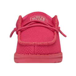 Heydude Hey Dude Toddler Funk Monochrome Electric Pink -Western Edge 40030 6QQ WALLYTODDLERFUNKMONO ELECTRICPINK LEFTFRONT