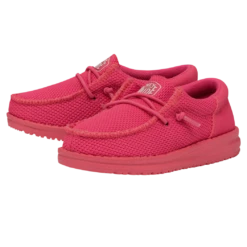 Heydude Hey Dude Toddler Funk Monochrome Electric Pink