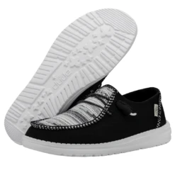 Heydude Hey Dude Wendy Boho Zion Black -Western Edge 40056 0WG WENDYBOHOBLANKET ZIONBLACK PAIRBOTTOM