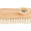 Wooden Head Brush -Western Edge BE134151 handle side laydown 1