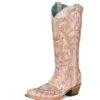 Corral Boots Corral White & Neon Boots 1 Corral Boots Corral White & Neon Boots -Western Edge C3980