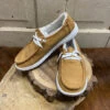 Gypsy Jazz Tan & Fleece Harley Shoe 1 Gypsy Jazz Tan & Fleece Harley Shoe -Western Edge IMG 3245