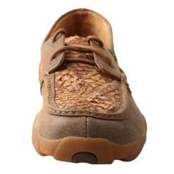 Twisted X Men's Bomber Fish Pattern Boat Shoe Driving Moc -Western Edge MDM0063 FR 510x700 1