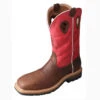Twisted X Men's Red Composite Square Toe Waterproof Boot -Western Edge MLCS010 MLCCW01