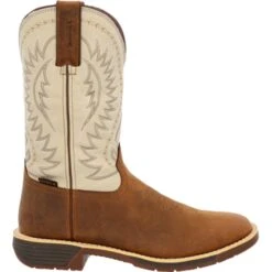 Rocky Boots Rocky Rugged Trail Waterproof Western Boot -Western Edge RKW0366 profile
