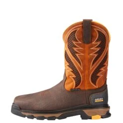 Ariat Men's Intrepid VentTEK Work Boot -Western Edge S18 MNS WORK Holt 10023042 side