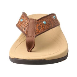 Twisted X Women's Tan Tool Sandals -Western Edge WSD0033 FR 510x700 1