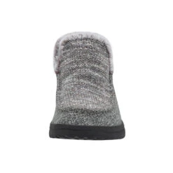 Heydude Hey Dude Women's Denny Sleet Grey Shoes -Western Edge hey dude shoes denny boots womens sleet gray 122050194 3