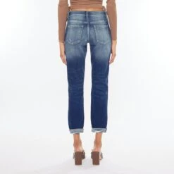 KanCan Mid Rise Slim Boyfriend Jeans -Western Edge kc4006d 10