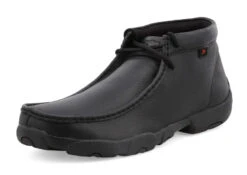 Twisted X Men's Soft Black Leather Driving Moc