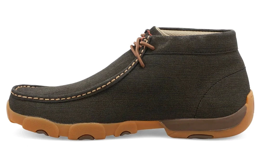 Twisted X Men's Brown Rubber Chukka Driving Moc 4 Twisted X Men's Brown Rubber Chukka Driving Moc - Image 2